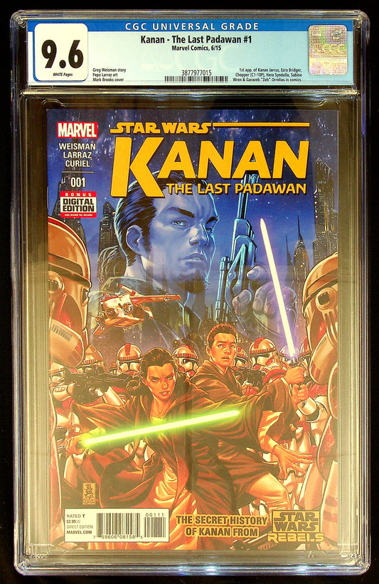 Kanan - The Last Padawan #1 CGC 9.6