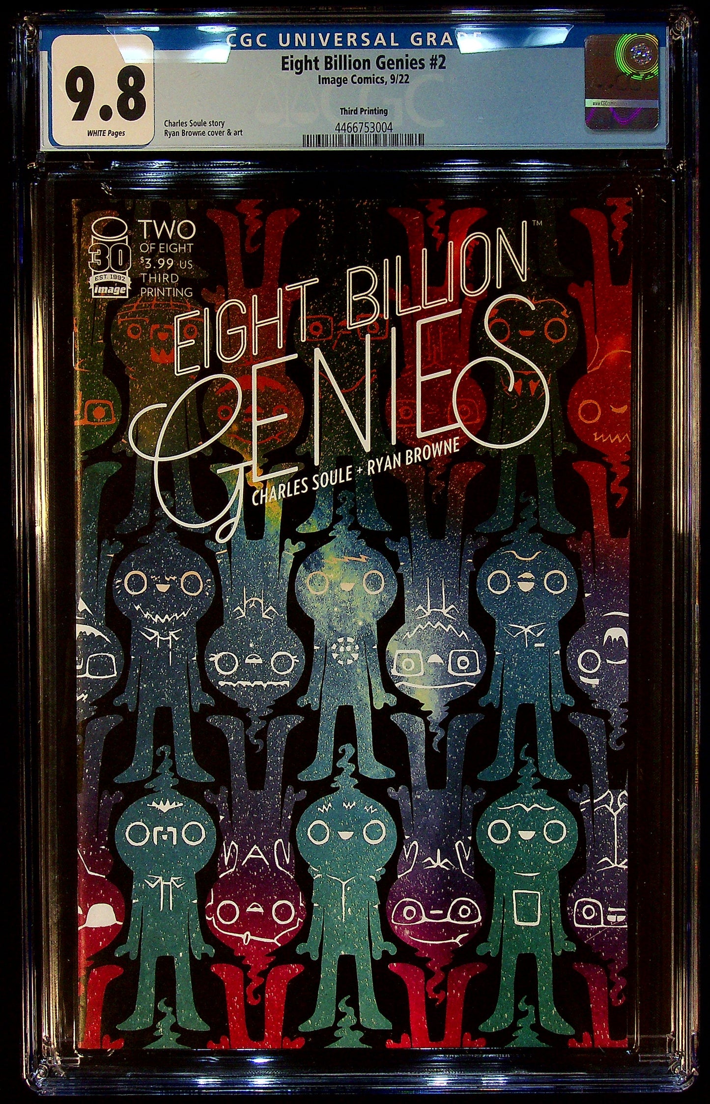 Eight Billion Genies #2 CGC 9.8 Third Printing