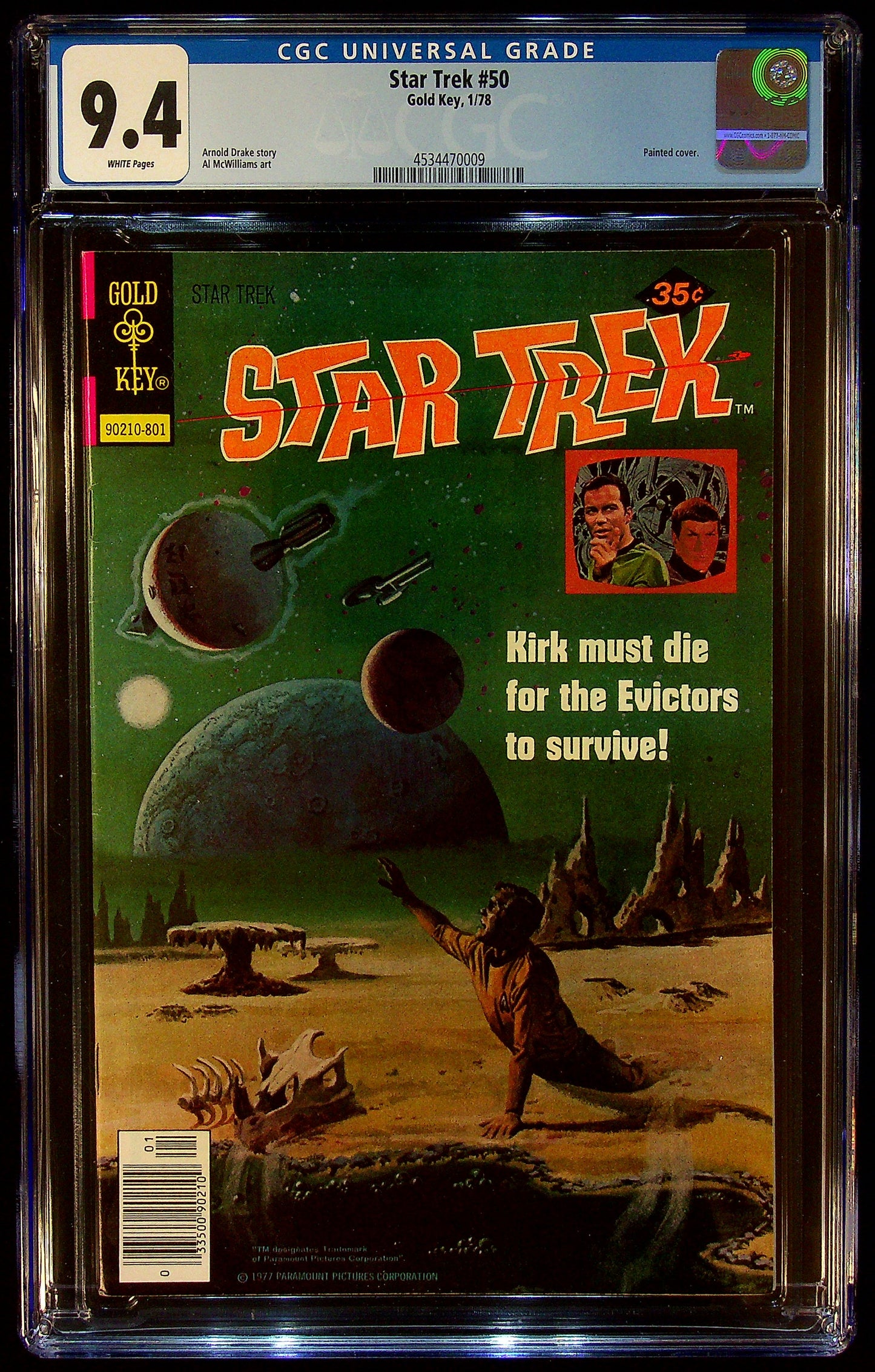 Star Trek #50 CGC 9.4