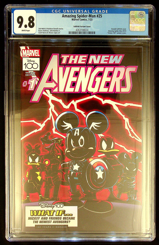 Amazing Spider-Man #25 CGC 9.8 Soffiritti Variant