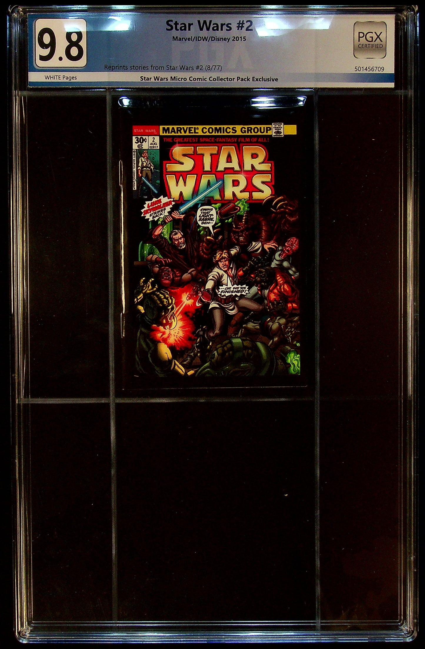 Star Wars Micro Comic #2 PGX 9.8
