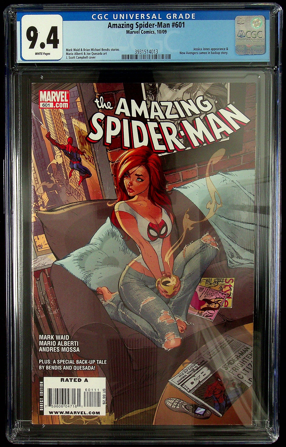 Amazing Spider-man #601 CGC 9.4
