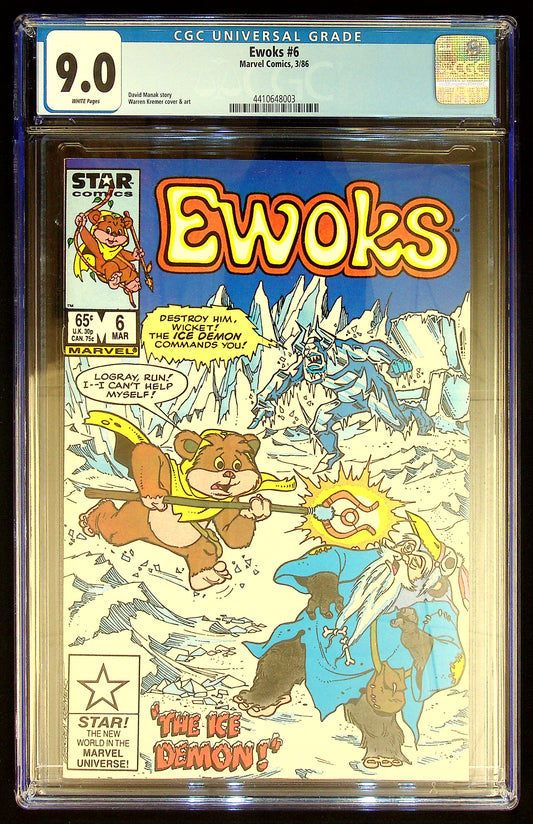 Ewoks #6 CGC 9.0