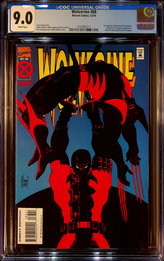 Wolverine #88 CGC 9.0
