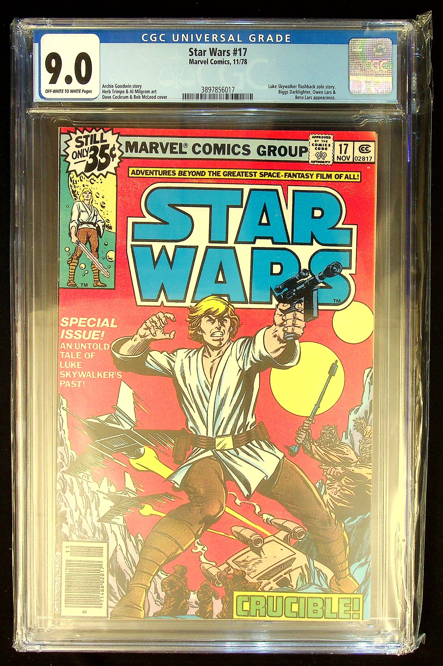 Star Wars #17 CGC 9.0
