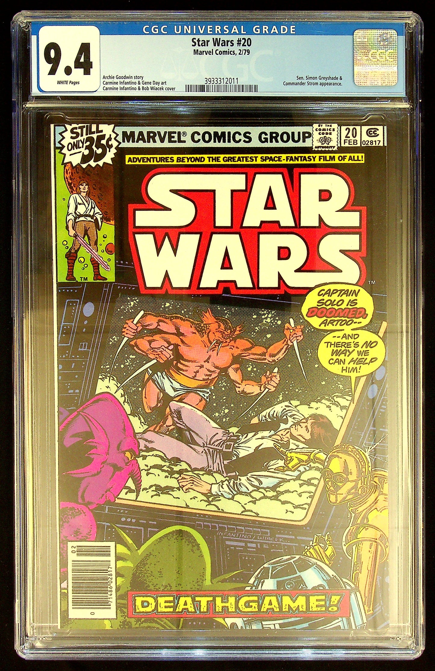 Star Wars #20 CGC 9.4