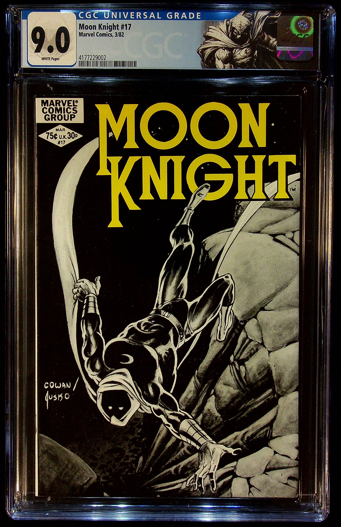 Moonknight #17 CGC 9.0