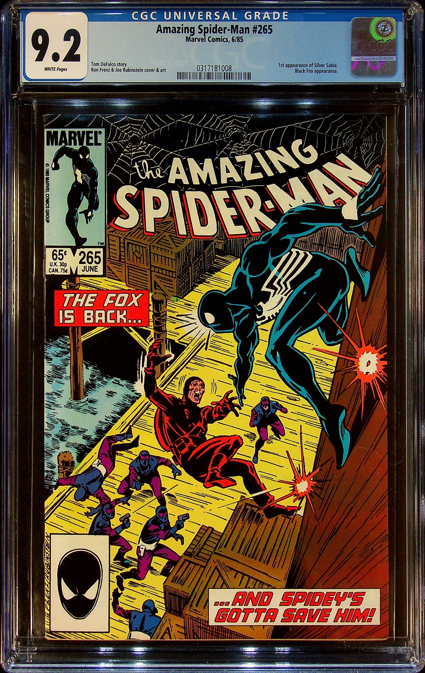 Amazing Spider-Man #365 CGC 9.2