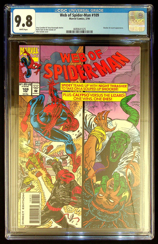 Web of Spider-Man #109 CGC 9.8