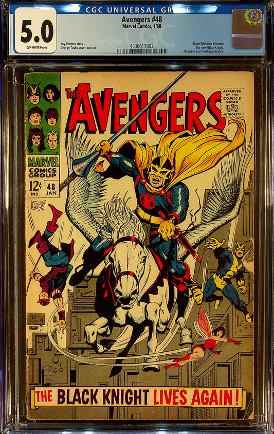 Avengers #48 CGC 5.0