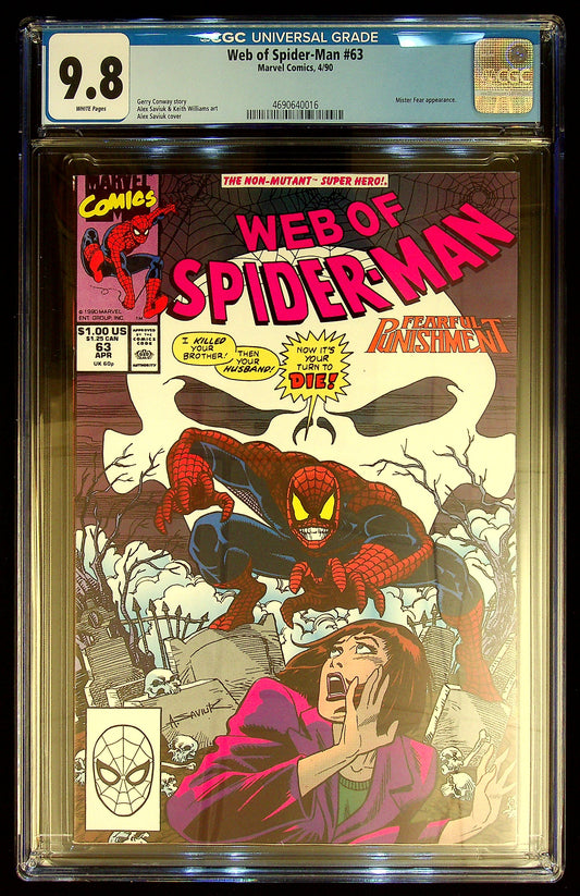 Web of Spider-Man #63 CHC 9.8.