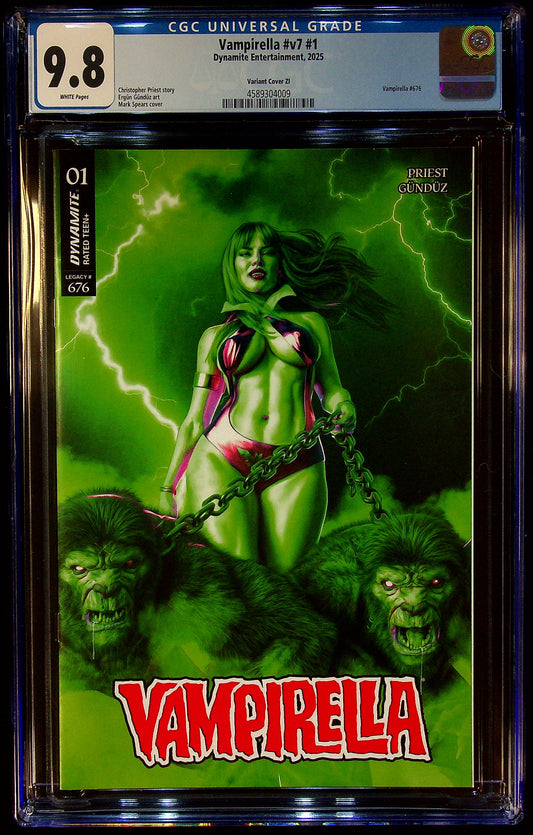 Vampirella #v7 #1 CGC 9.8
