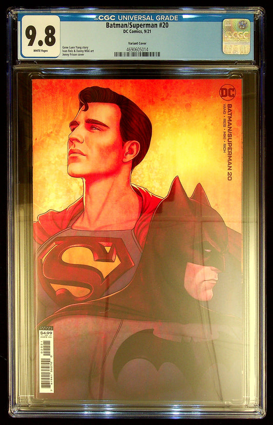 Batman/Superman #20 CGC 9.8 Variant Cover