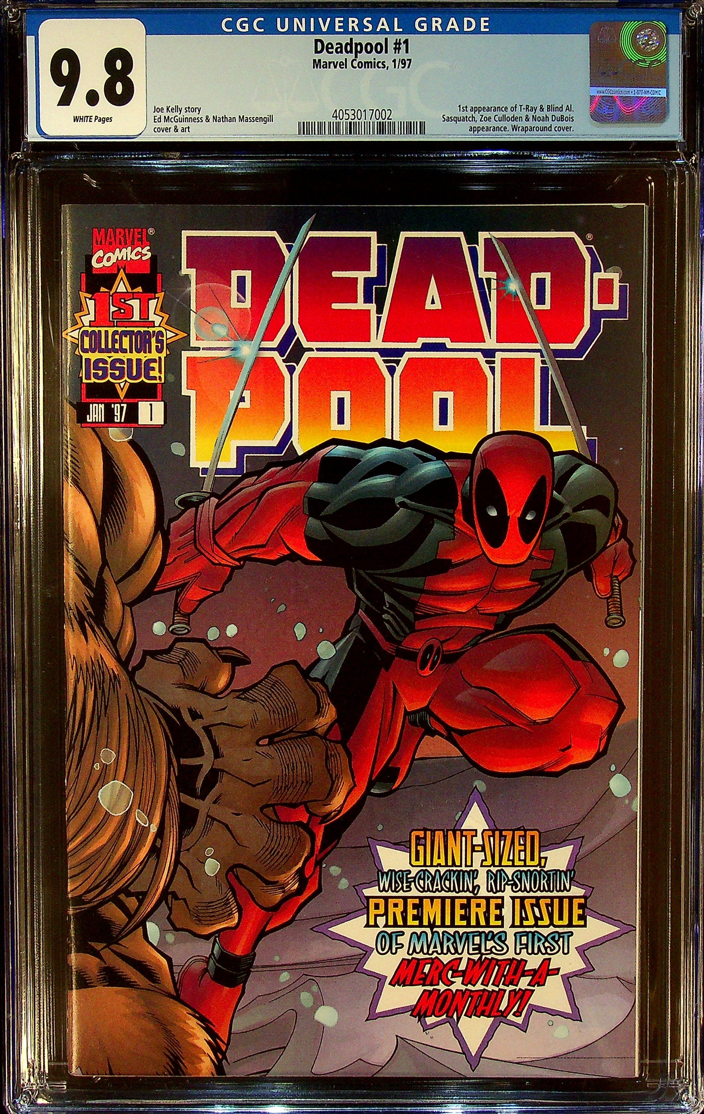 Deadpool #1 CGC 9.8