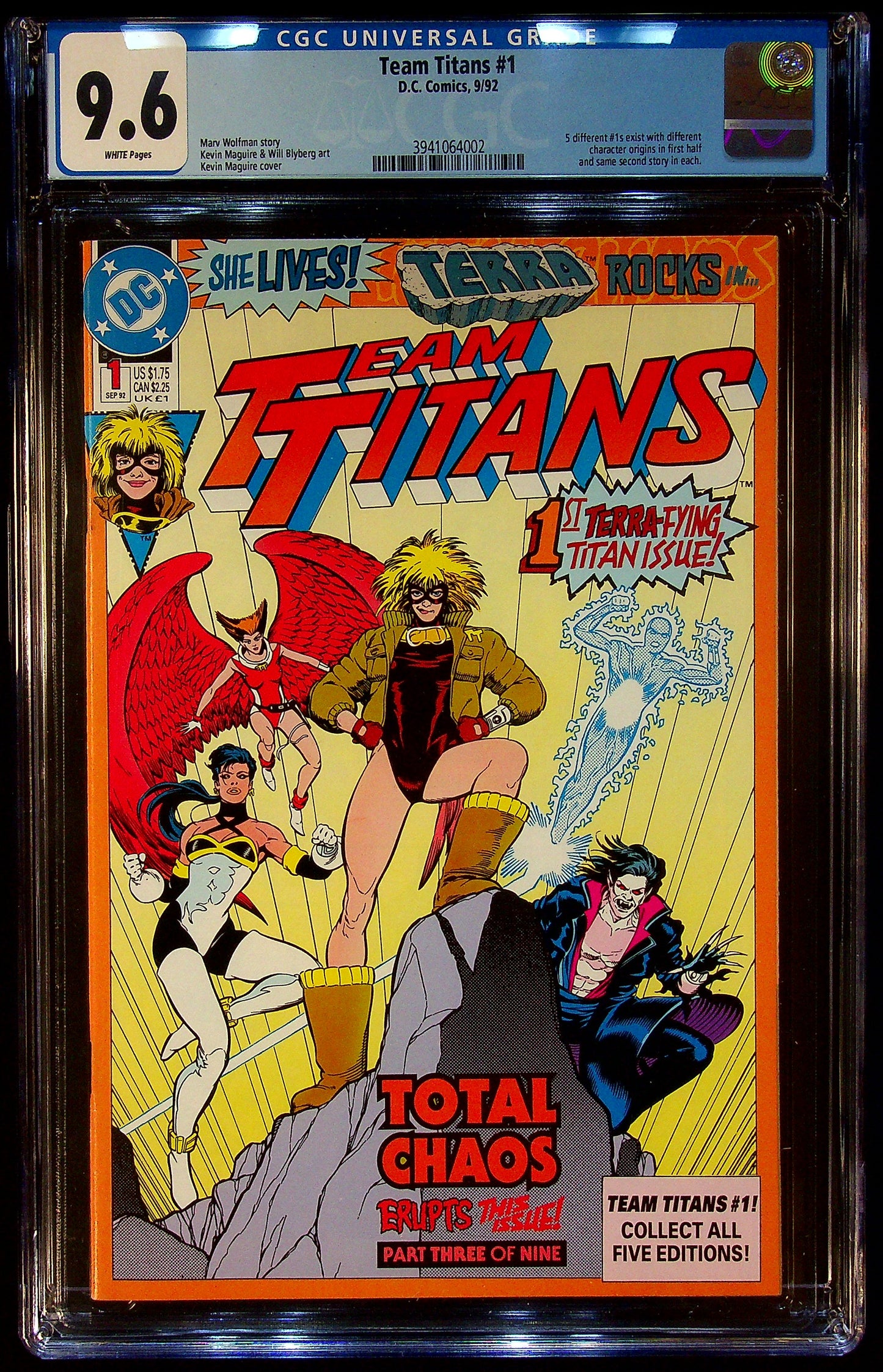 Teen Titans #1 CGC 9.6