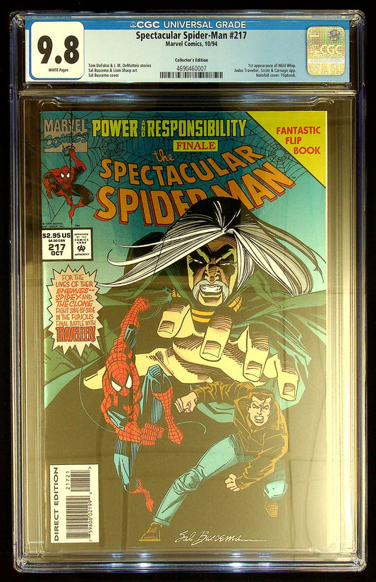 Spectacular Spider-Man #217 CGC 9.8 Collector's Edition