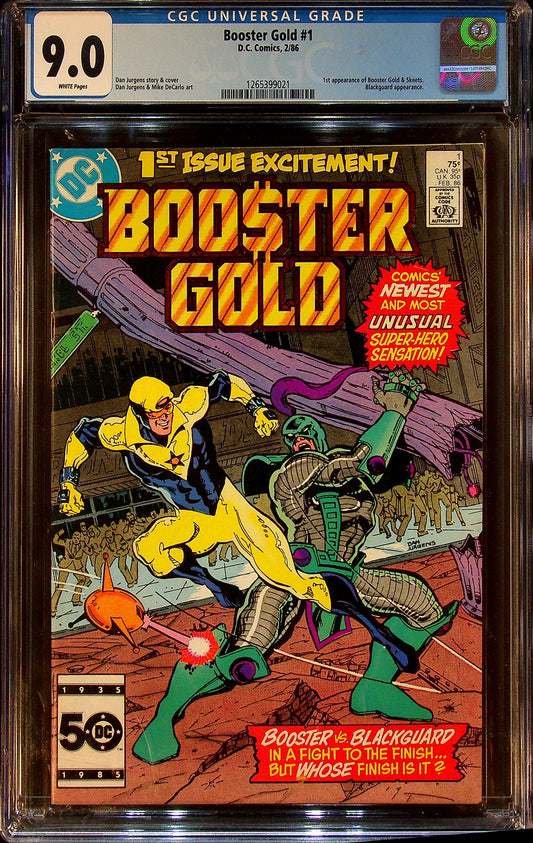 Booster Gold #1 CGC 9.0