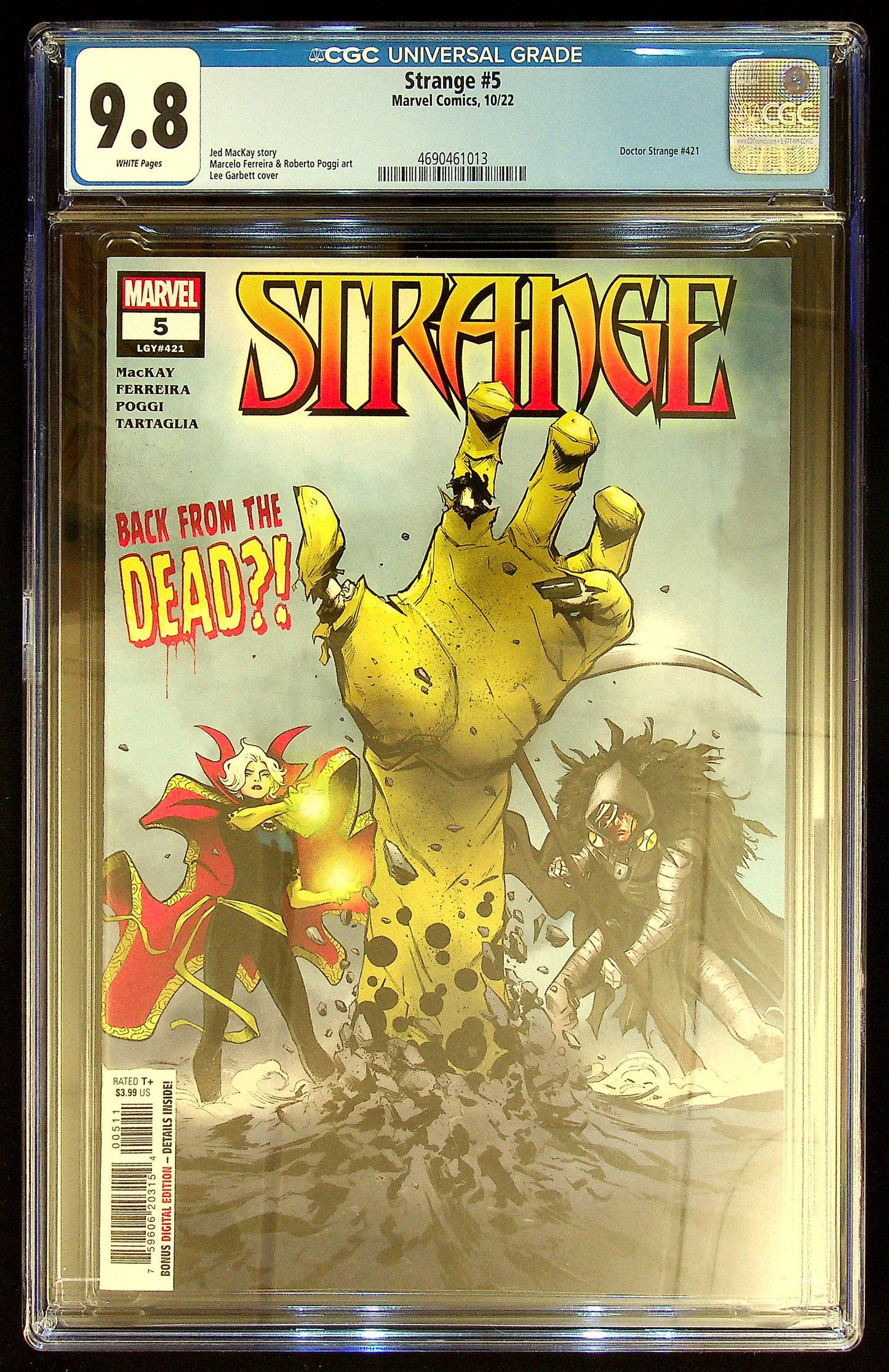 Strange #5 CGC 9.8