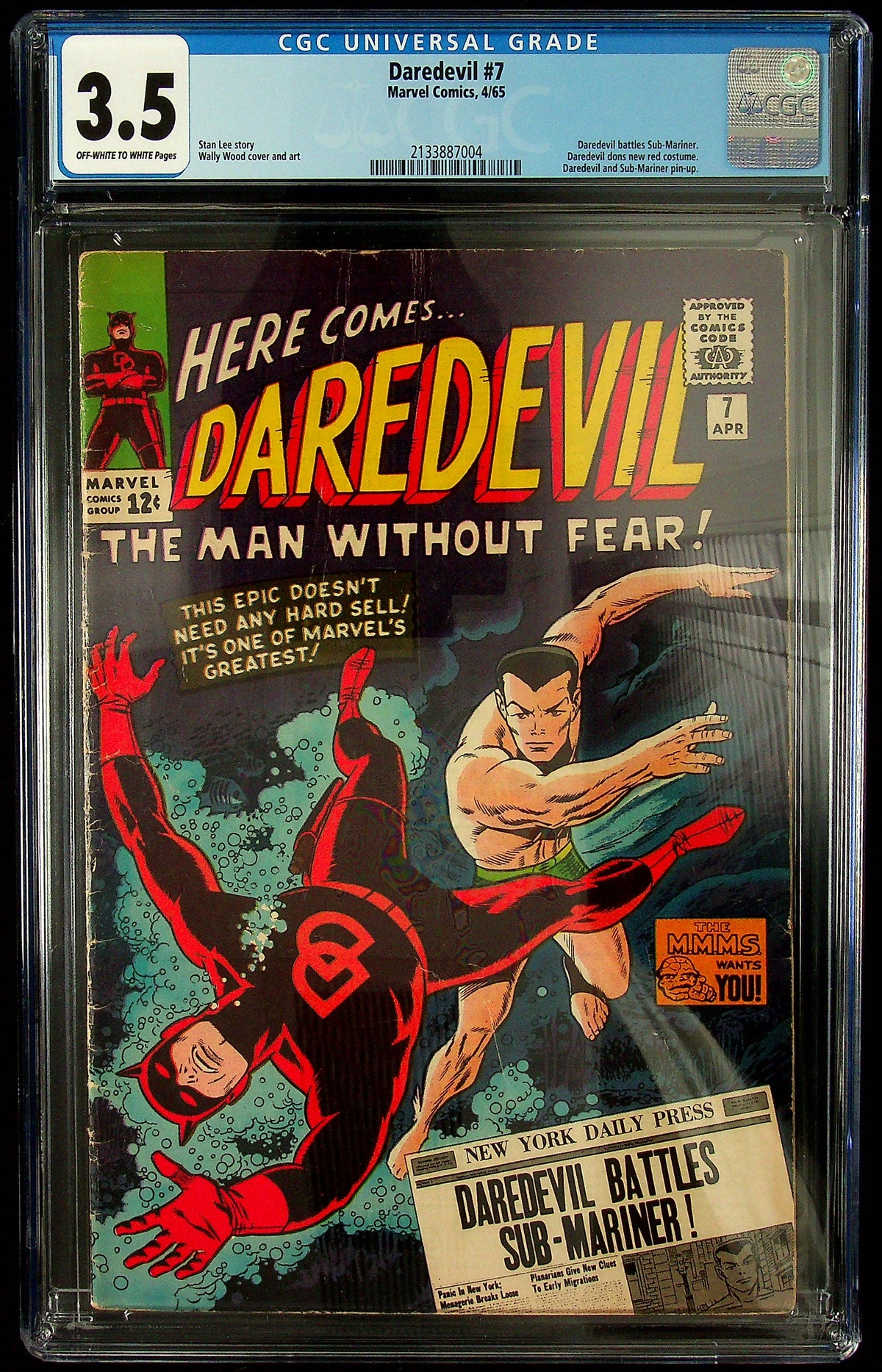 Daredevil #7 CGC 3.5