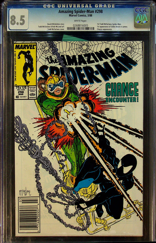 Amazing Spider-Man # 298 CGC 8.5
