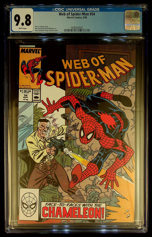 Web of Spider-Man #54 CGC 9.8