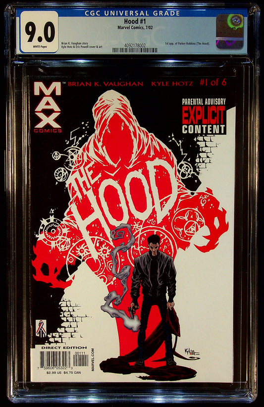 Hood #1 CGC 9.0