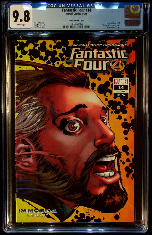 Fantastic Four #14 CGC 9.8 Raney Variant Cover