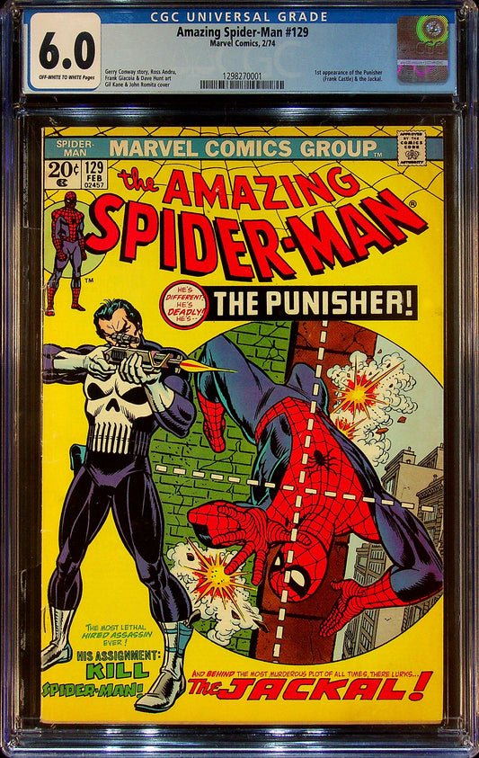 Amazing Spider-Man #129 CGC 6.0