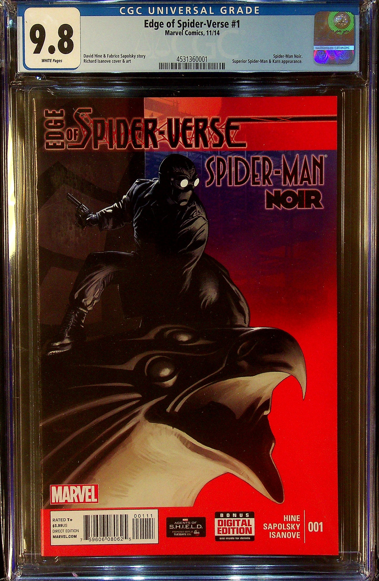 Edge of Spider-Verse #1 CGC 9.8