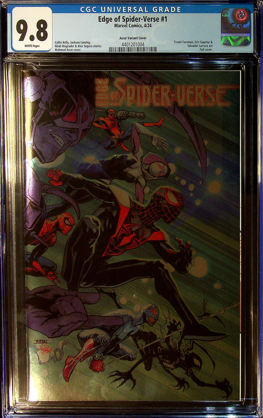 Edge of Spider-Verse #1 CGC 9.8 Asrar Variant