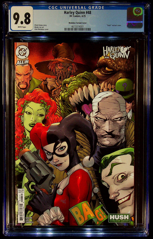 Harley Quinn #48 CGC 9.8 Melnikov Variant Cover