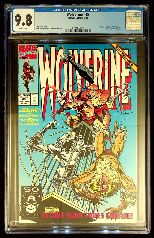 Wolverine #45 CGC 9.8