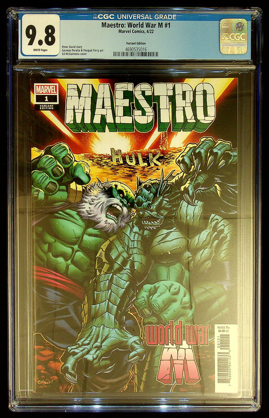Maestro: World War M #1 CGC 9.8