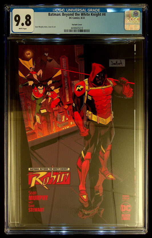 Batman Beyond the White Knight #4 CGC 9.8 Variant