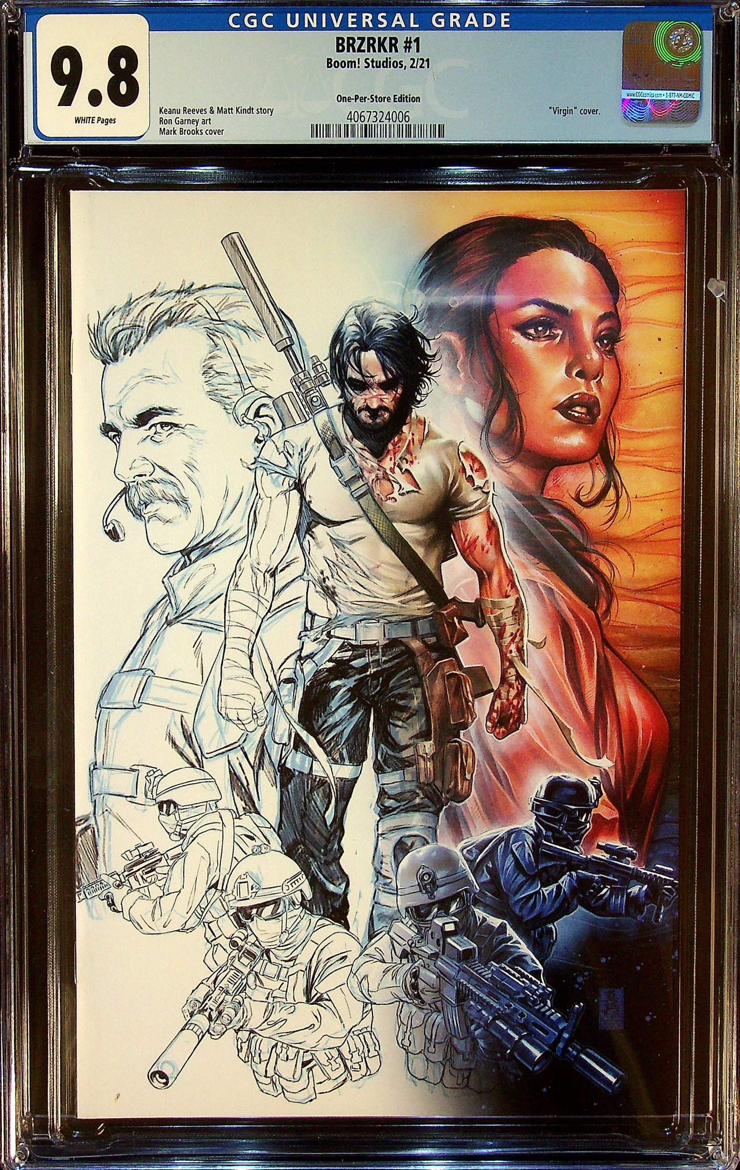 BRZRKR #1 CGC 9.8 One-Per Store Edition