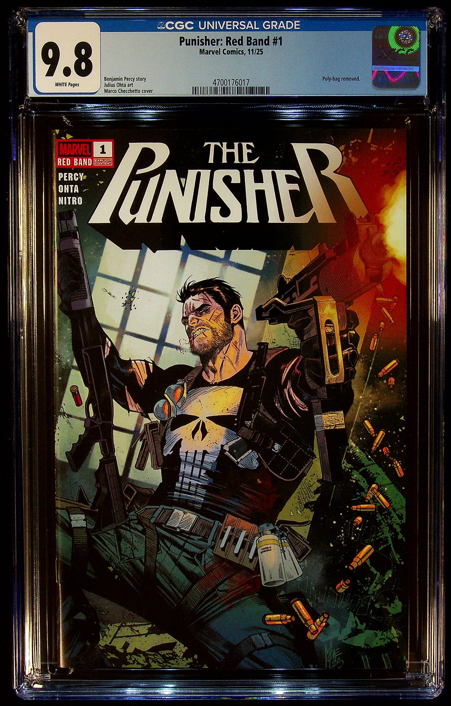 Punisher: Red Band #1 CGC 9.8