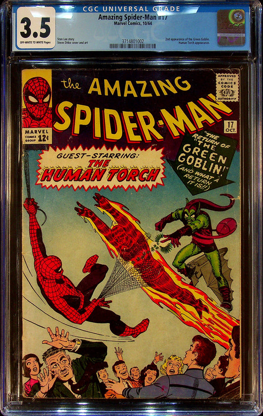 Amazing Spider-Man #17 CGC 3.5