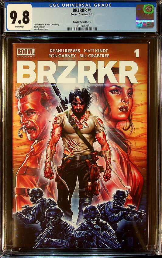 BRZRKR #1 CGC 9.8 Brooks Variant