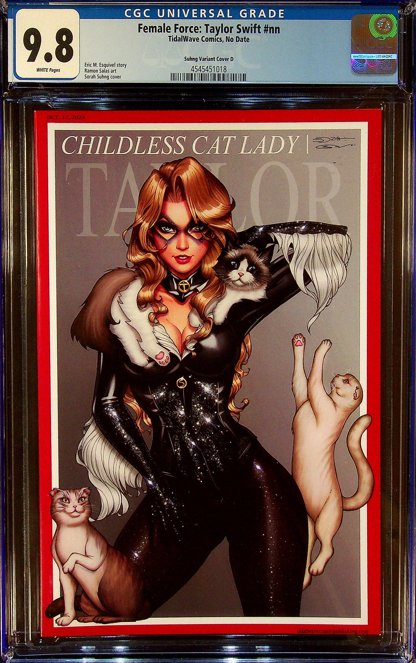 Female Force: Taylor Swift #nn CGC 9.8