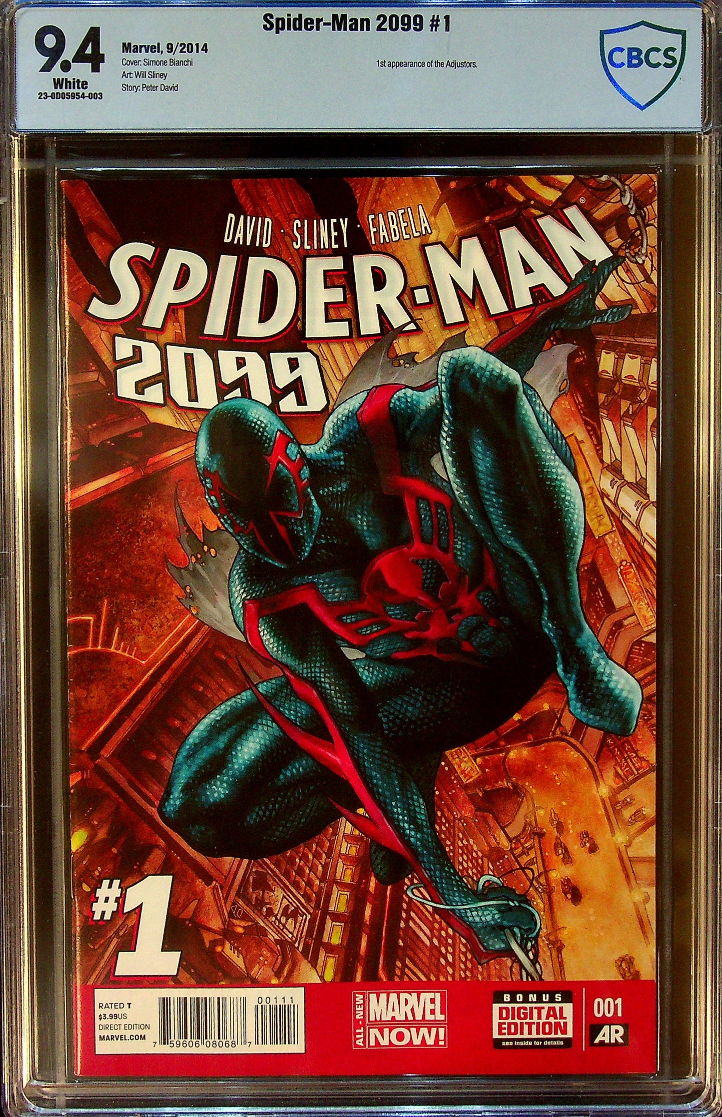 Spider-Man 2099 #1 CBCS 9.4