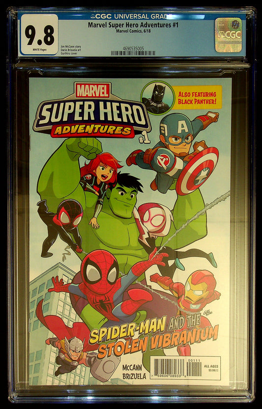 Marvel Super Hero Adventures #1 CGC 9.8