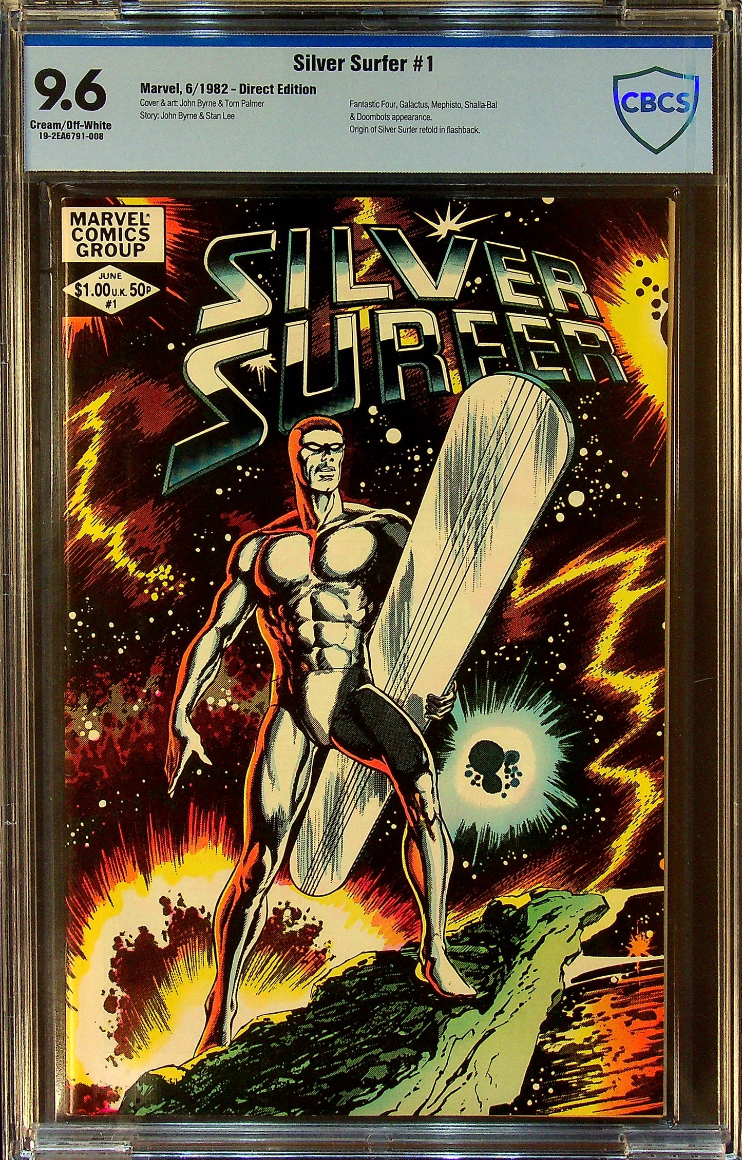 Silver Surfer #1 CBCS 9.6