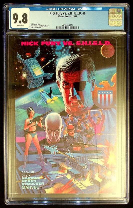 Nick Fury vs. S.H.I.L.D. #6 CGC 9.8