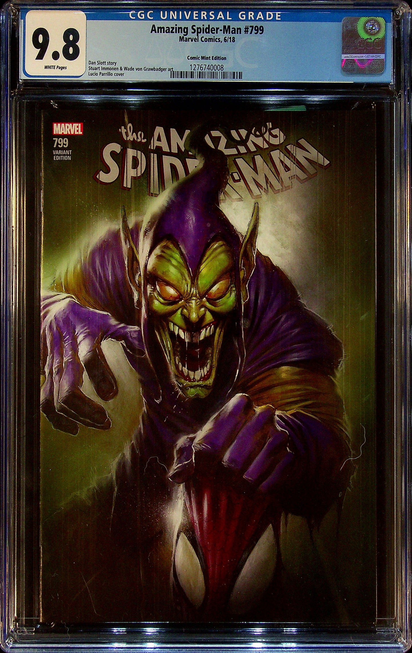 Amazing Spider-Man #799 CGC 9.8 Comic Mint Edition