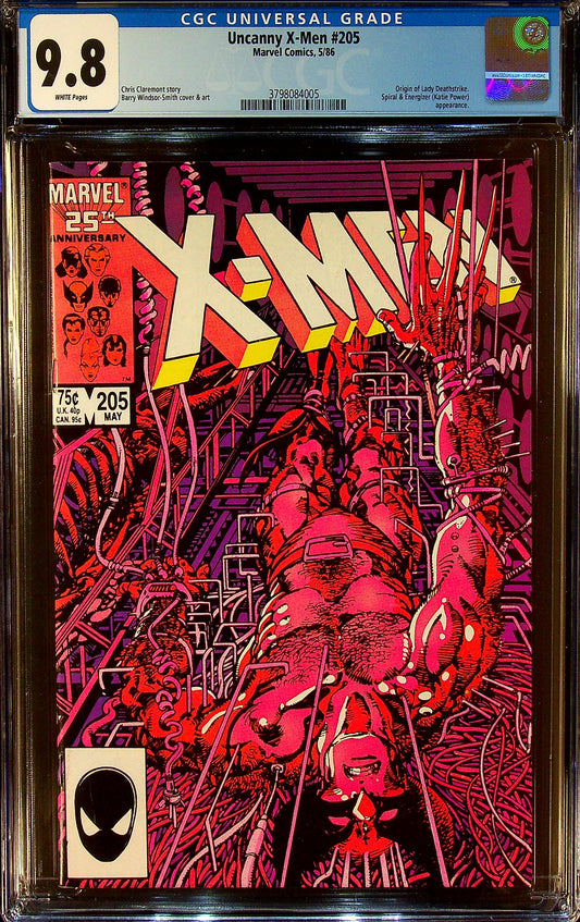 Uncanny X-Men #205 CGC 9.8