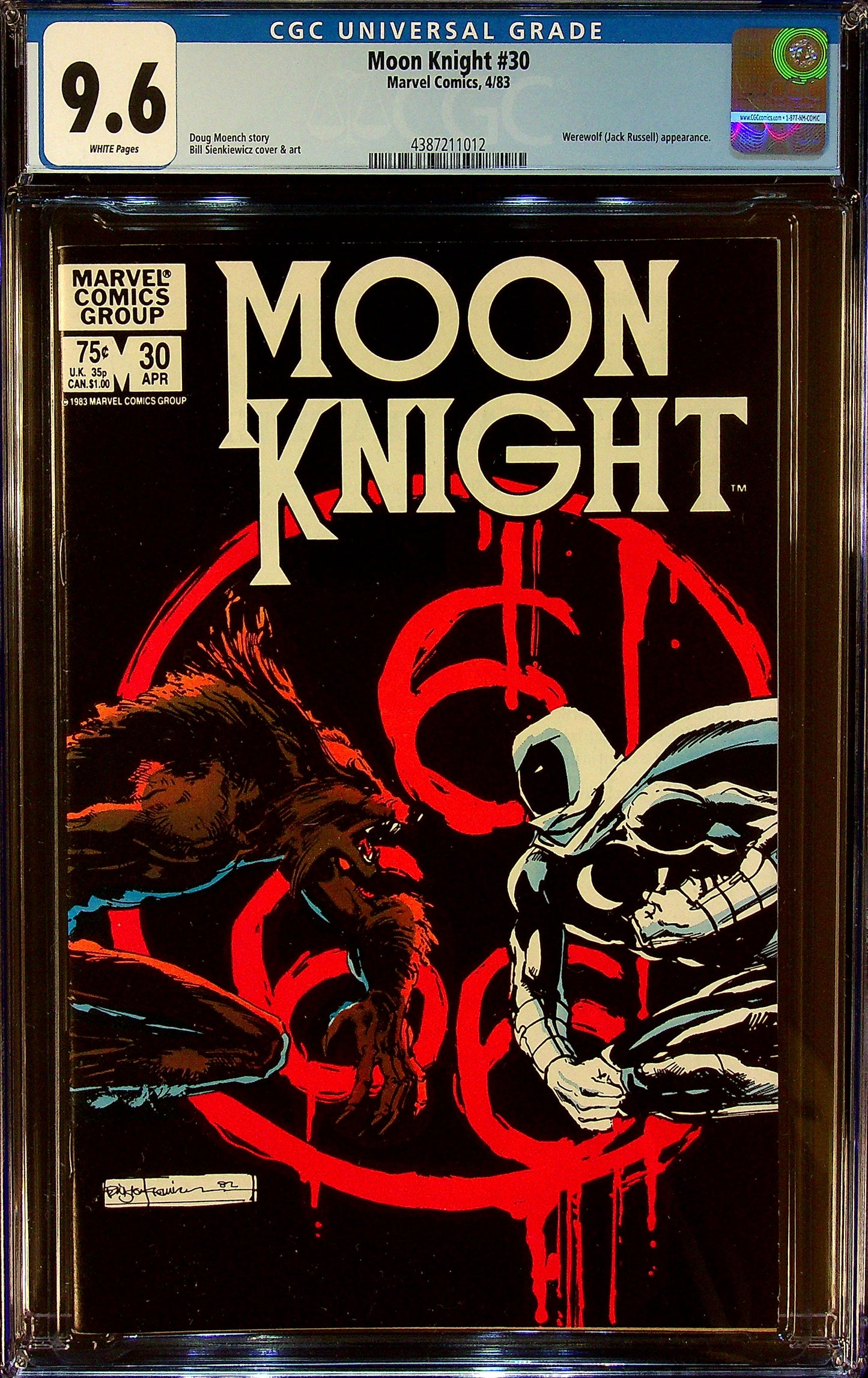 Moon Knight #30 CGC 9.6