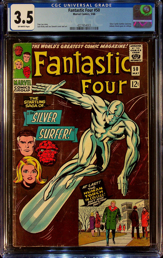 Fantastic Four #50 CGC 3.5