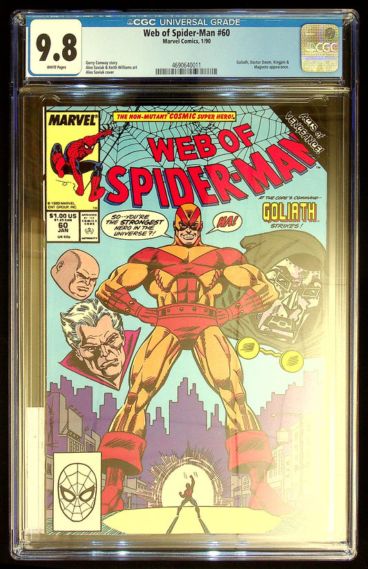 Web of Spider-Man #60 CGC 9.8