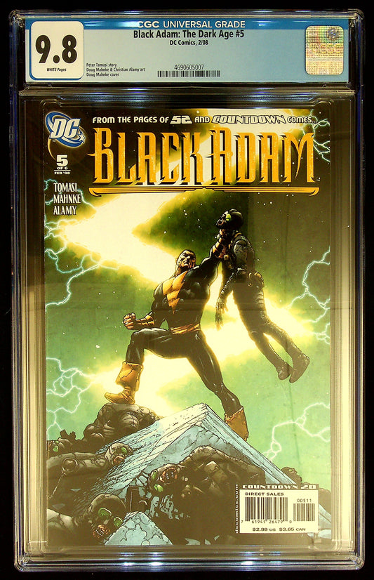 Black Adam The Dark Age #5 CGC 9.8