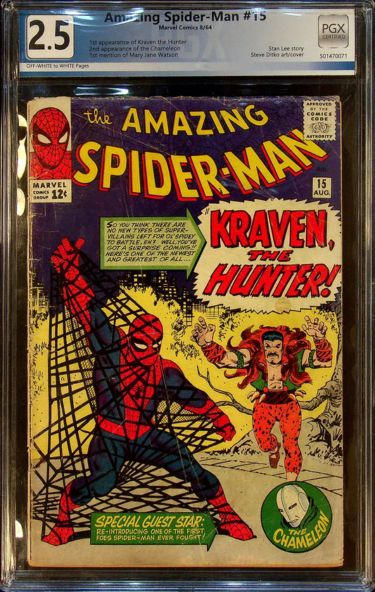 Amazing Spider-Man #15 PGX 2.5